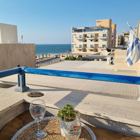 Pearl Island Suite Ashkelon Bagian luar foto